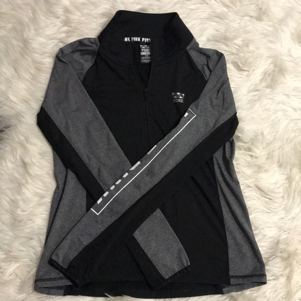 VS pink half zip